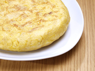 Spanish omelet.
