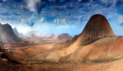 Acrylic prints Canary Islands Fantastic landscape