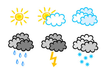 Weather icons