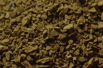 Texture café soluble
