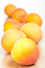 Ripe apricots