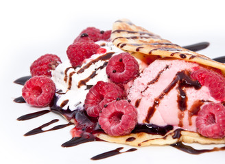 Fresh Raspberry ice cream