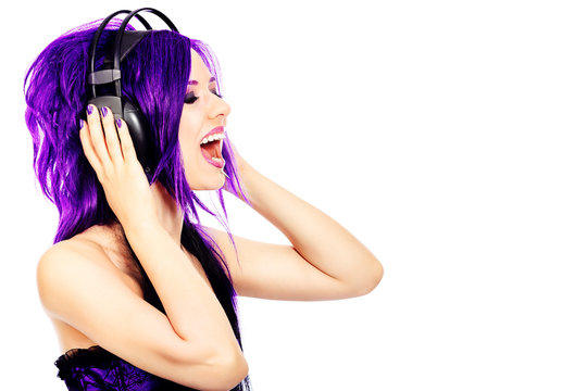 purple expession