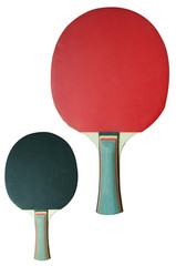 Black and red paddle