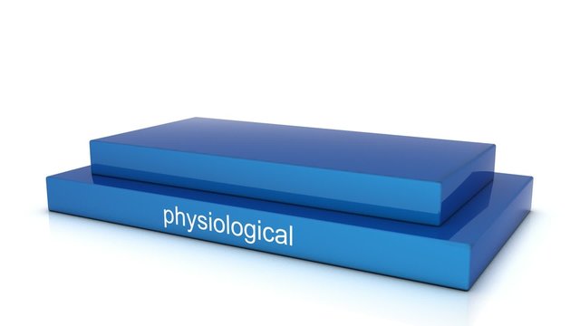 Maslow's hierarchy of human needs builds as a 3d pyramid.