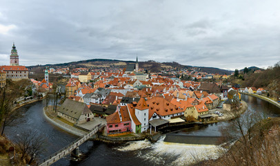 Obraz premium Cesky Krumlov ,Czech republic, UNESCO.