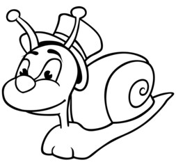 Snail with Hat