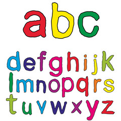 High resolution paint font collection