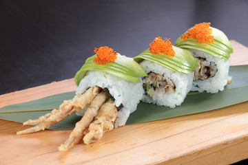 アボカドの巻物