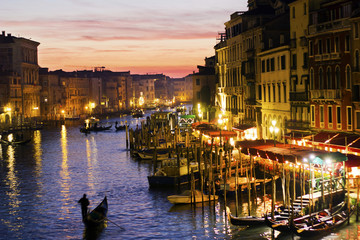 Tramonto a Venezia, Italia