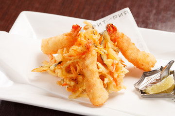 Japanese Cuisine - Tempura Shrimps