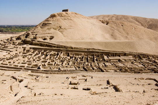 Ruins of Deir el Medina, Luxor