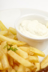 steak with French Fries