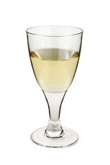 White Wine in Glass