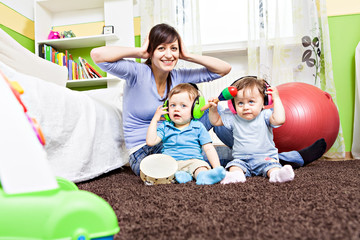 playing baby