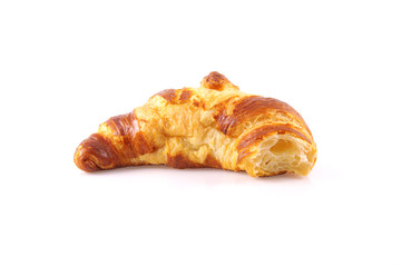 Abgebissenes Croissant