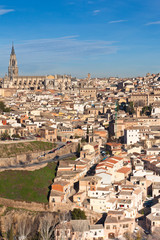 Fototapeta na wymiar Old Toledo town, Spain