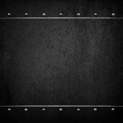 Papier Peint photo Lavable Métal plaque noire