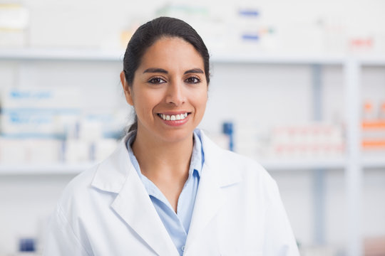 Female Pharmacist Smiling