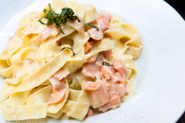 pasta and smoked