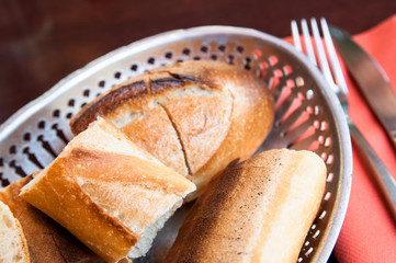bread in basket