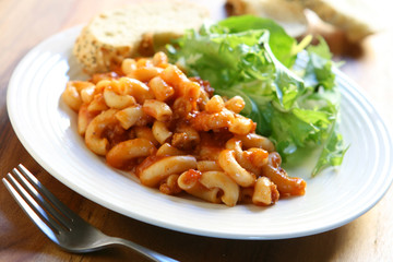 Macaroni Pasta with Beef