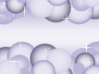 fond violet bulles