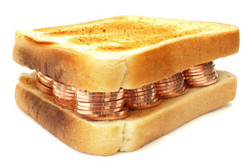Money sandwich