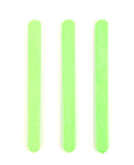 Color counting sticks isolated on white