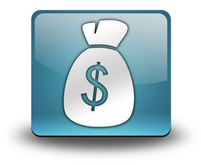 Light Blue 3D Effect Icon 
