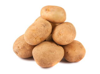 Fototapeta na wymiar Heap of potato