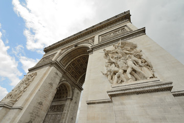 Fototapeta na wymiar Arc de Triomphe 4