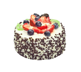 Cake isolated on white background