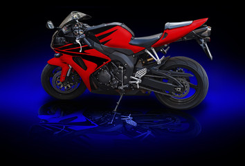 Red Motobike