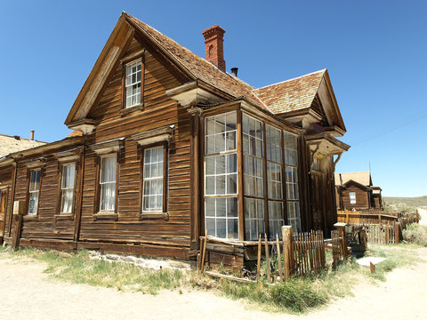 Abandoned house in Bodie, Ghost Town