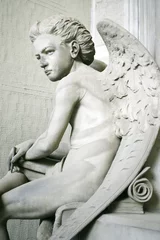 Fototapeten Beautiful angel sitting © vali_111