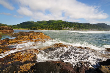 Oregon Coast view Near Newport