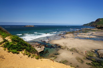 Oregon Coast view Near Newport