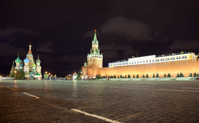 Red Square in Moscow. Russia