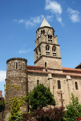 Fototapeta na wymiar Eglise d'Uzerche.