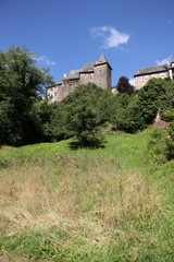 une vue d'Uzerche.