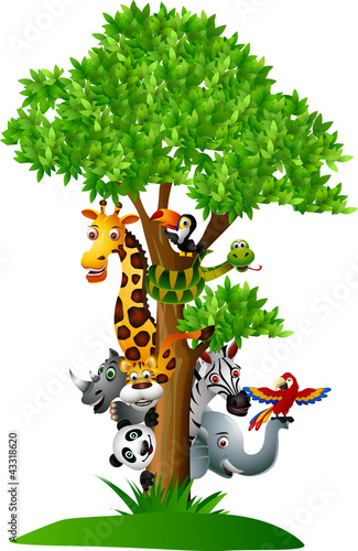 3/9 7/8 x animals cartoon funny safari