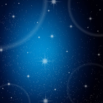 astronomie,ciel bleu étoilé