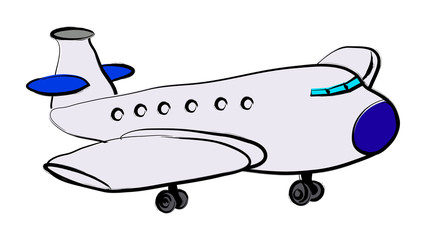 Plane illustration