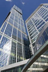 Moscow, modern buildings
