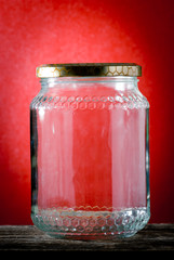 glass jar