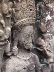 Fototapeta na wymiar Debata obraz świątyni Banteay Kdei