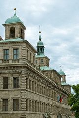 Fototapeta na wymiar Old City Hall in Nuremberg