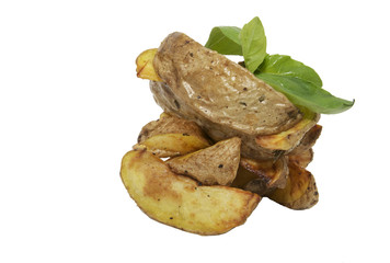 жареный картофель