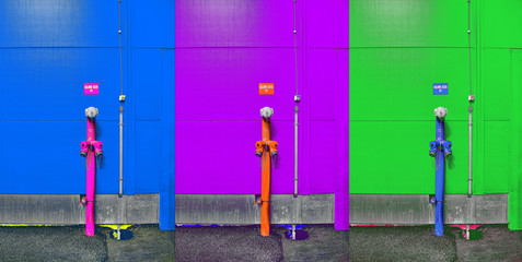 Bouche d'incendie pop art